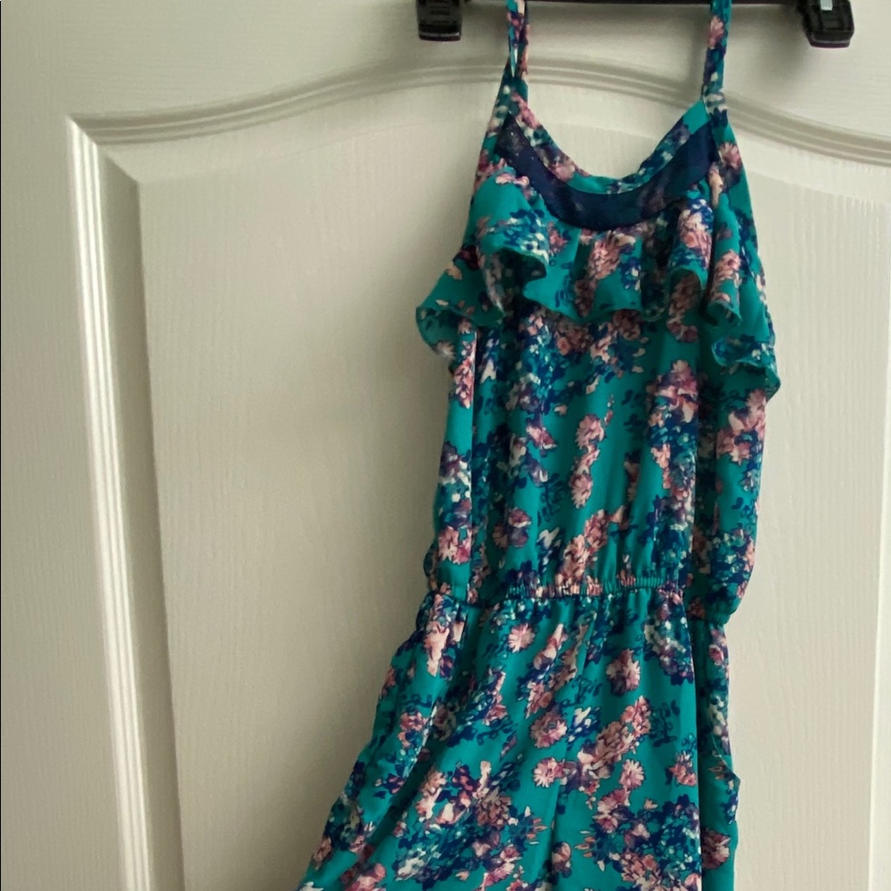Floral one piece jumper for young girls